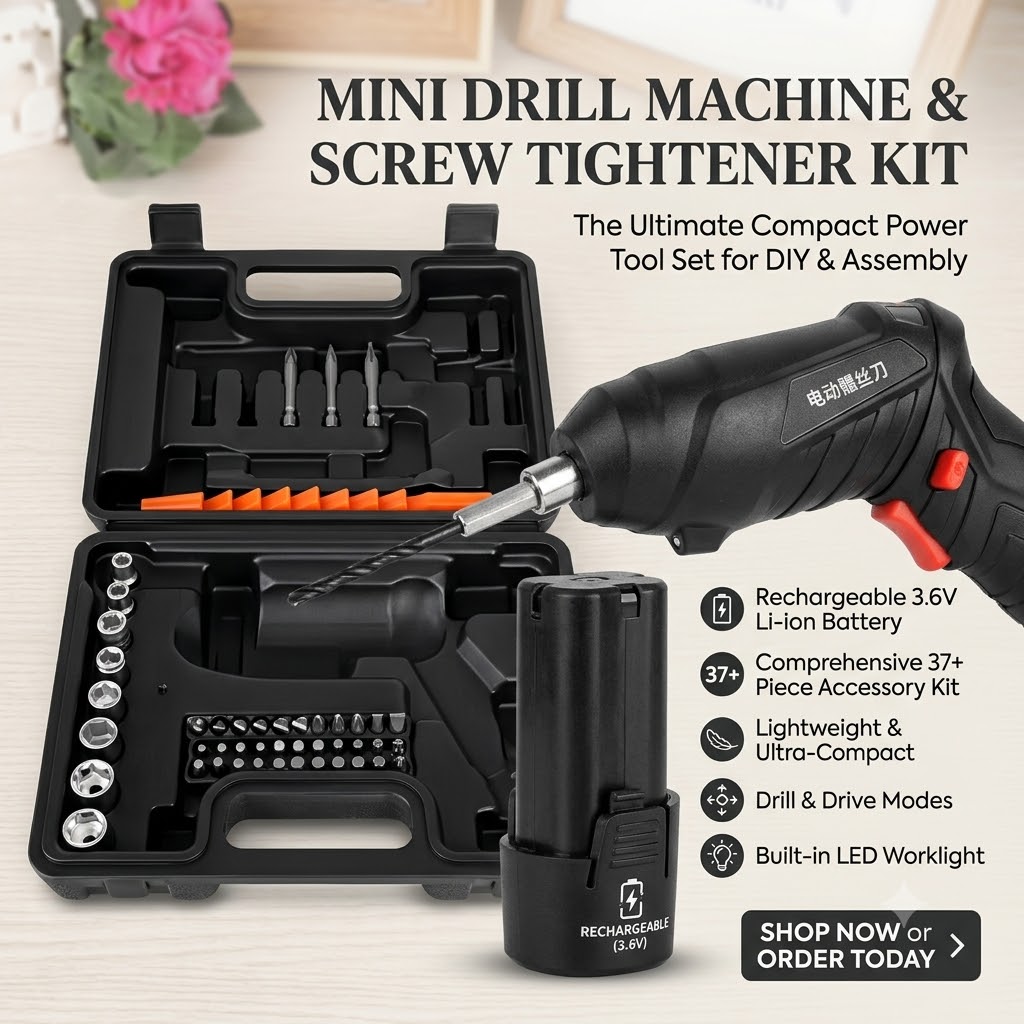 Mini Cordless Screwdriver