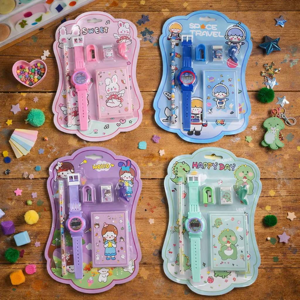 Watch Stationery Set