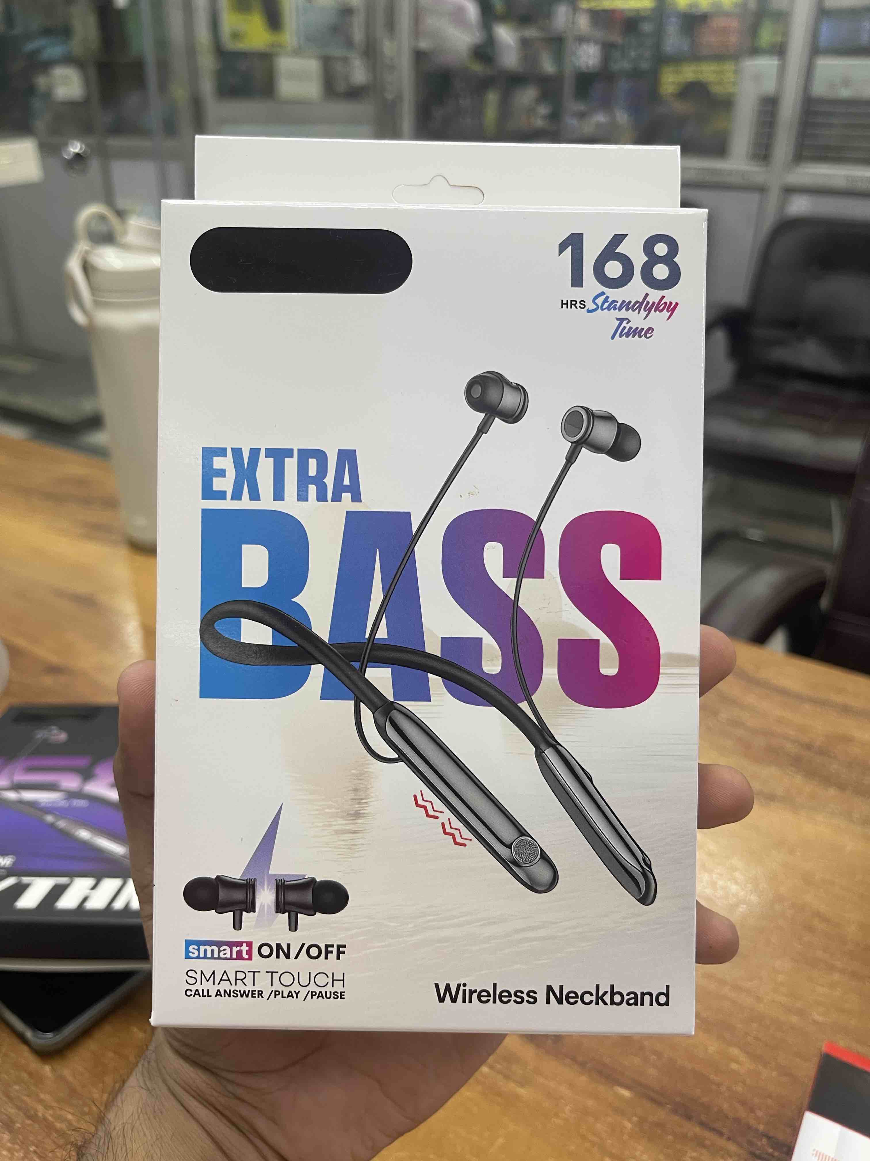 (2282) Your Logo Neckband with Vibration, Touch Sensor and Magnetic On and Off