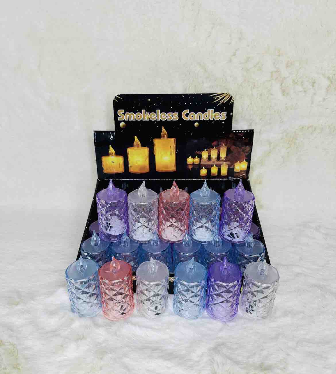 Smokeless RGB LED Candle (3 Inch)