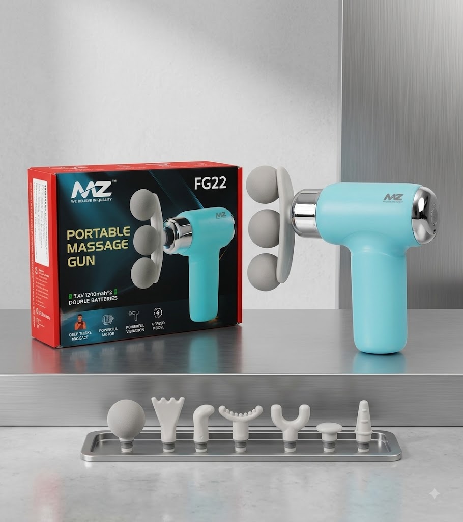 Three-Head Electric Massager