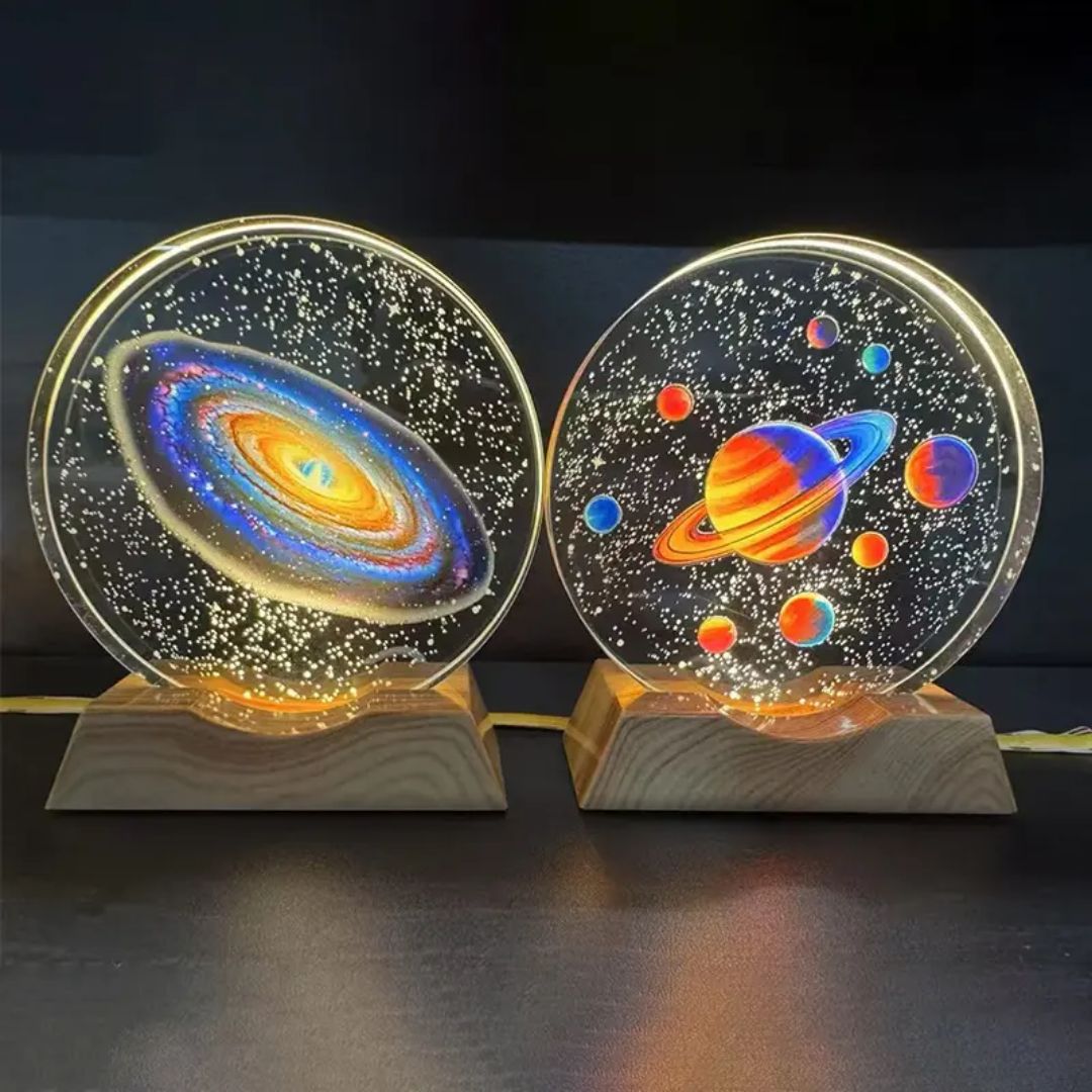 3D Creative Crystal Visualisation Lamp