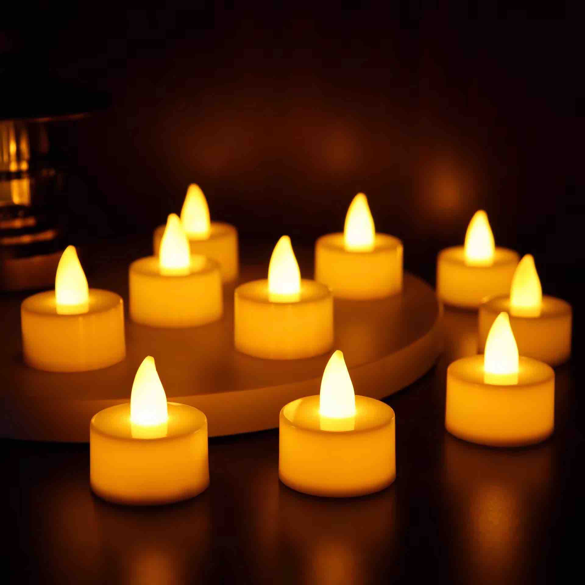 Warm White LED Diya