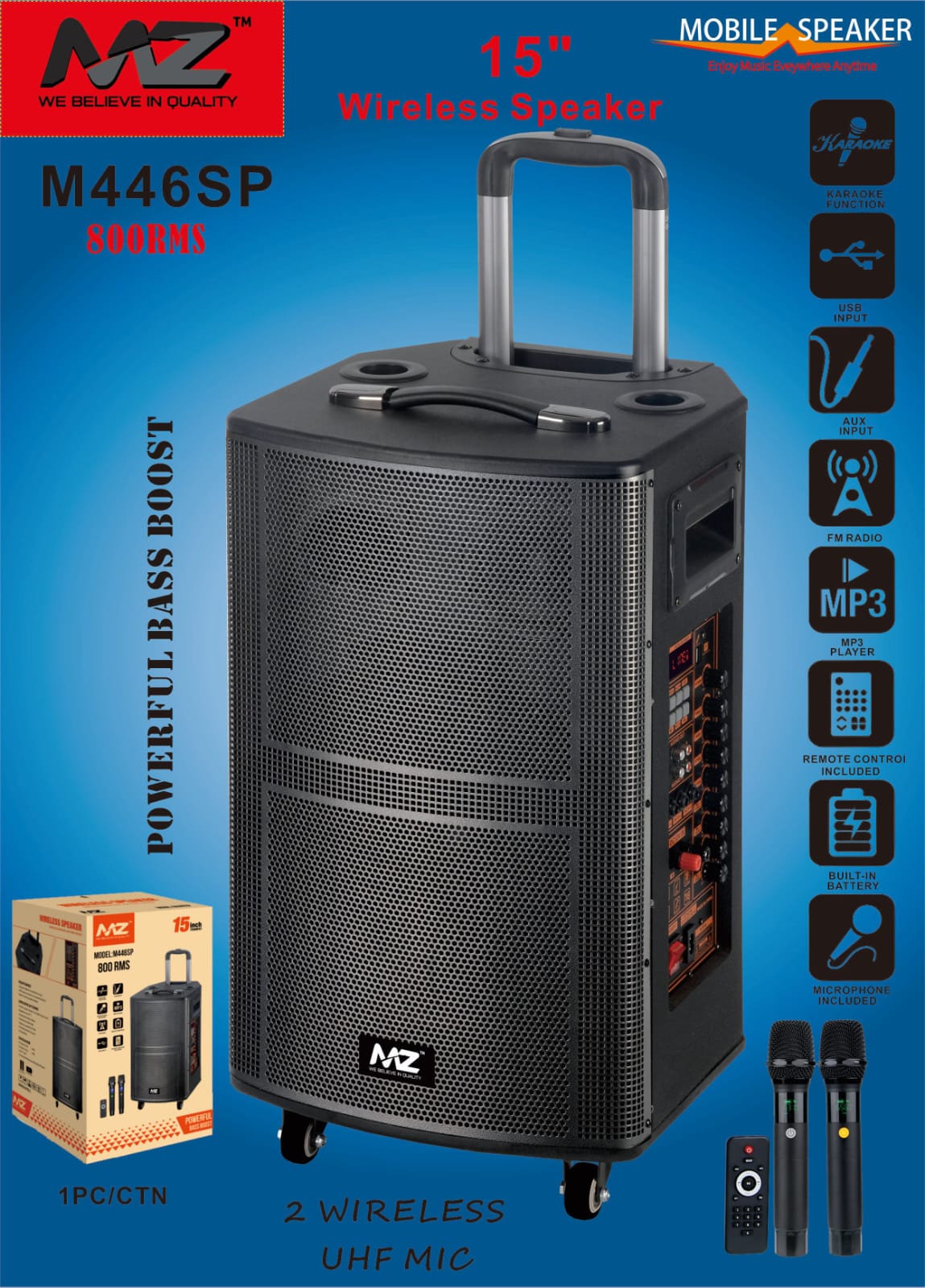 Bluetooth Trolley Speaker