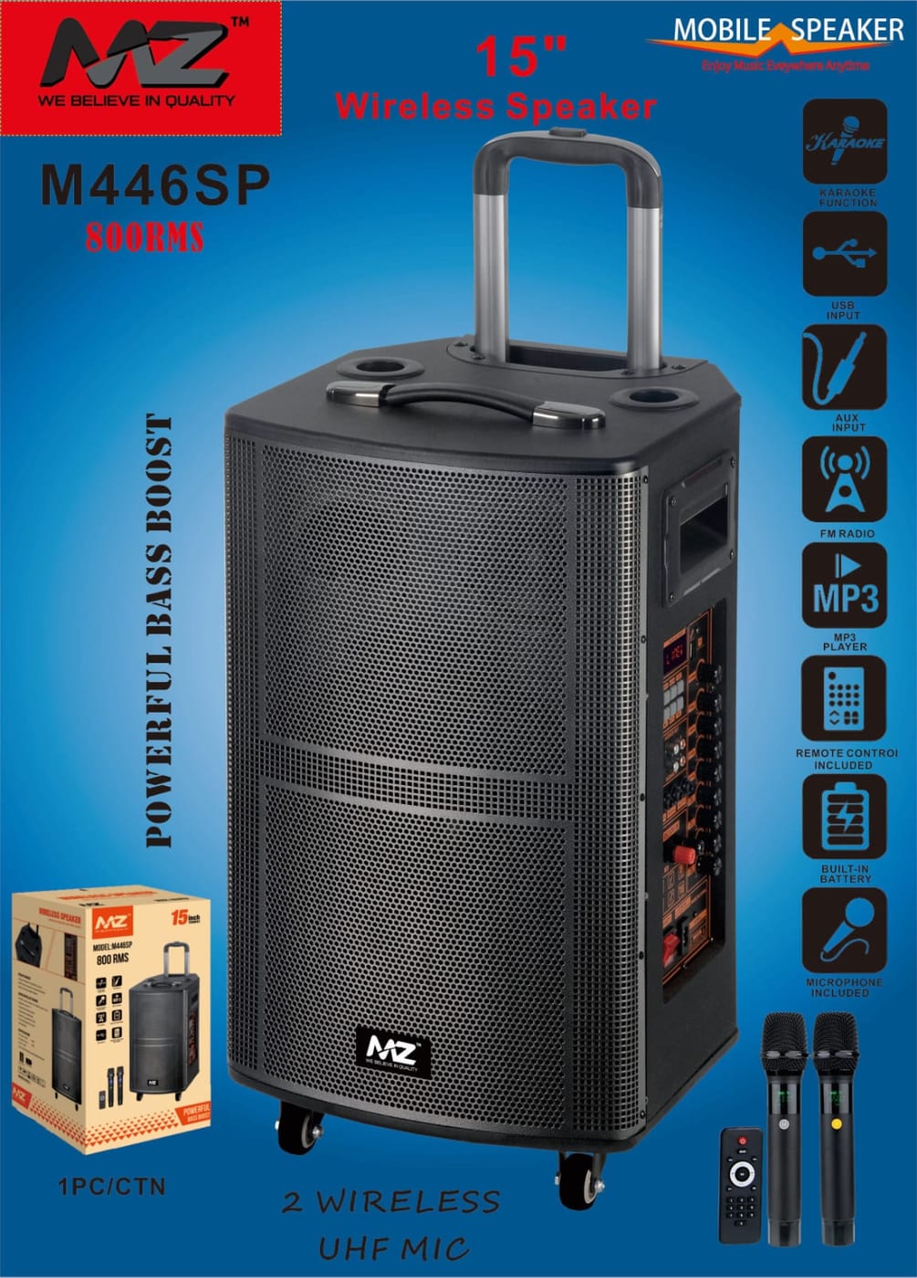 Bluetooth Trolley Speaker