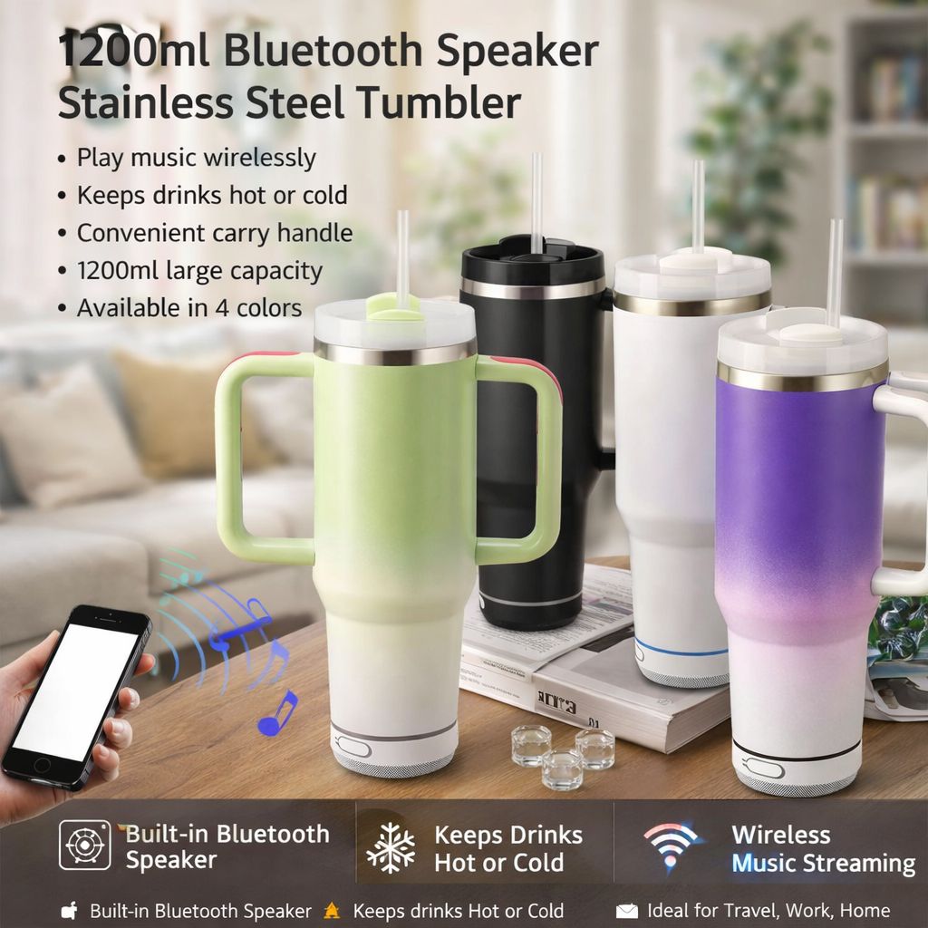Bluetooth Speaker Tumbler