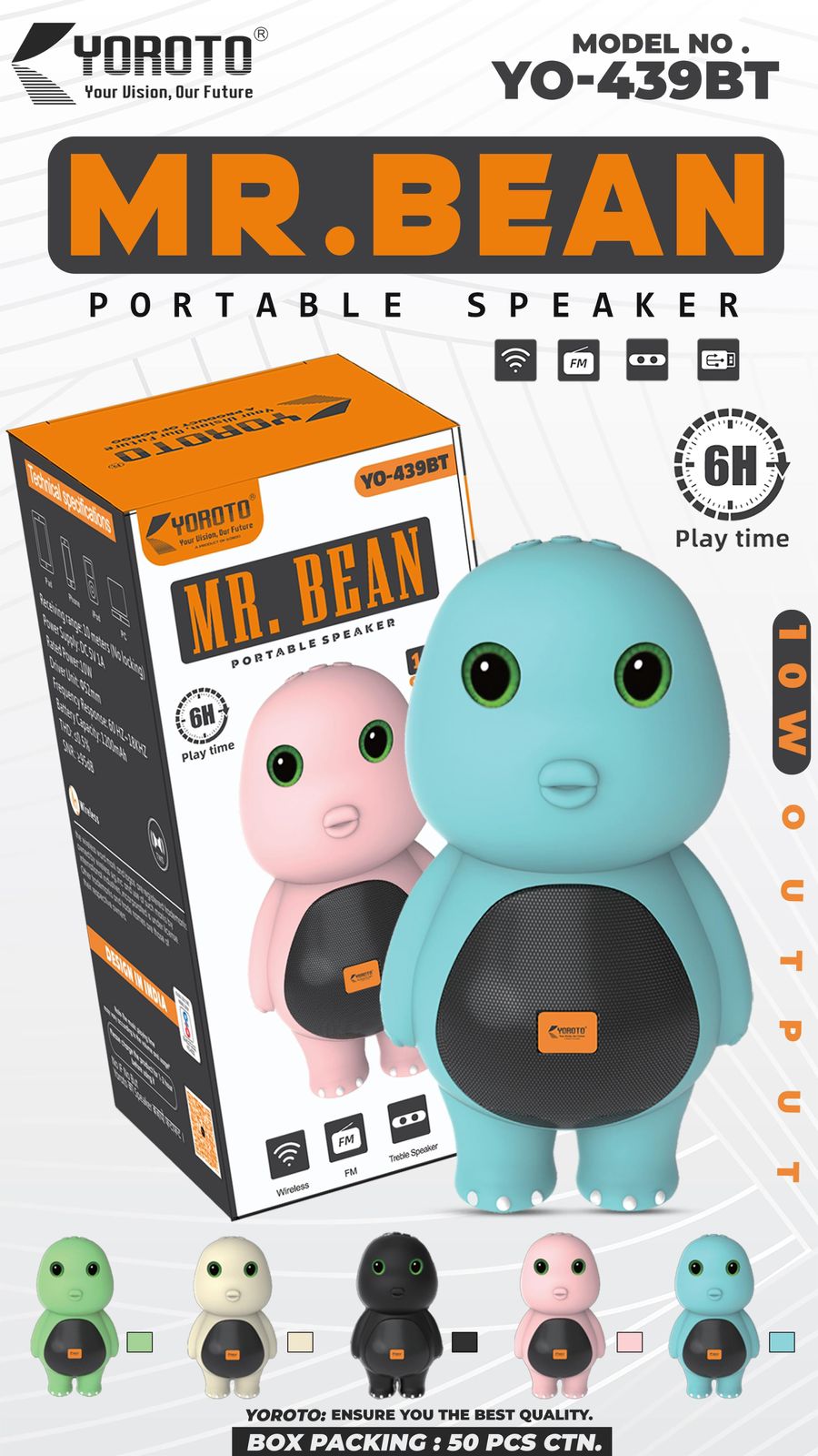 Mr. Bean Bluetooth Speaker