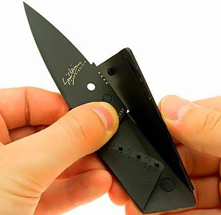 Credit Card Folding Knife