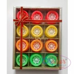 Floating Matki Candle Pack of 12 Piece