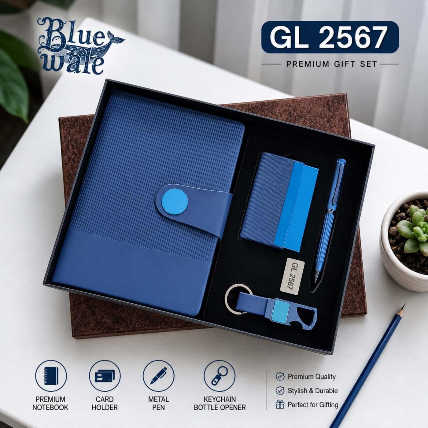 Four in one Sets — Blue Metallic