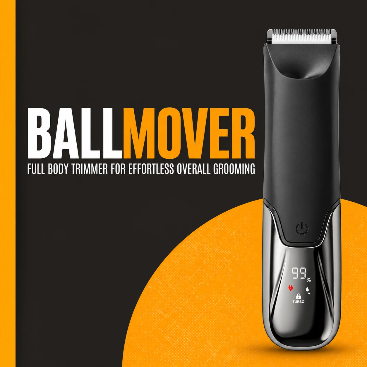 Body and Intimate Area Groomer with LED Display