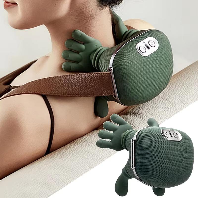 Hand-Shaped Neck and Shoulder Massager
