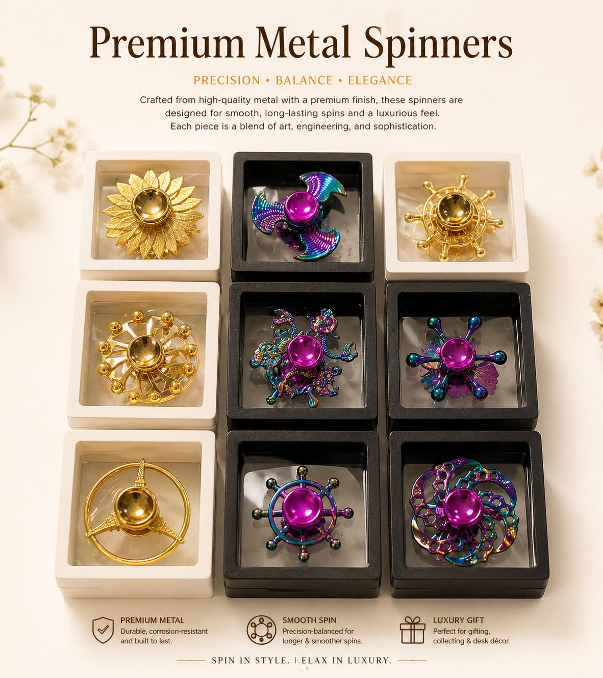 Metallic Spinner