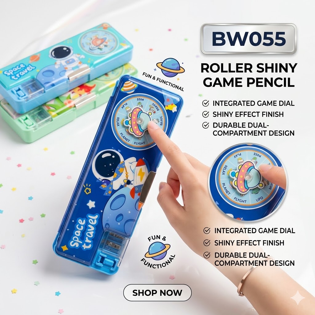 Roller Pencil Box
