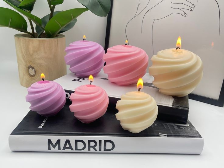 Scented Spiral Ball Candle