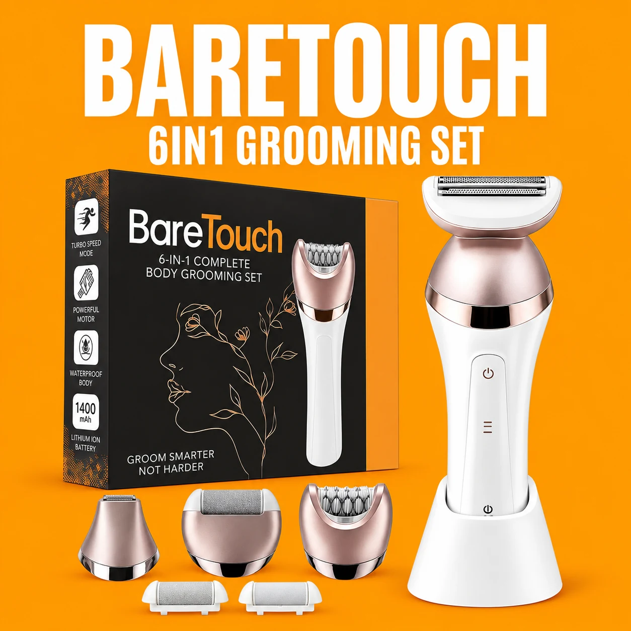 6-in-1 Women’s Grooming Set