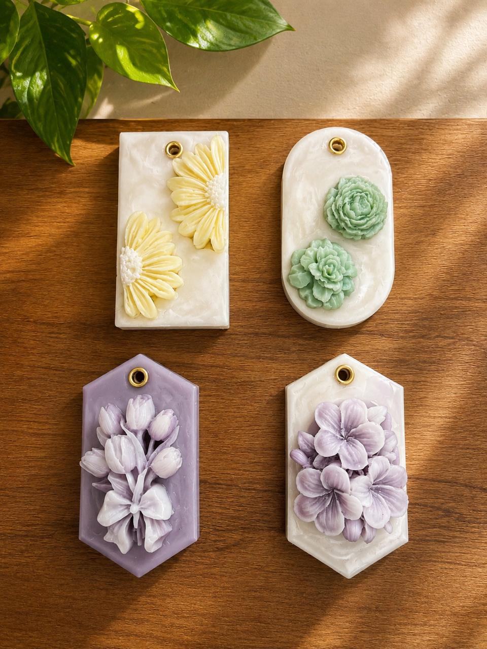 Floral Hanging Candle