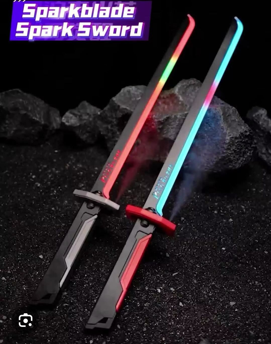 LED Toy Sword with Smoke Effect