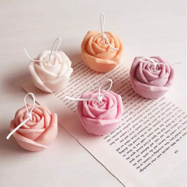 Scented Rose Bud Candle