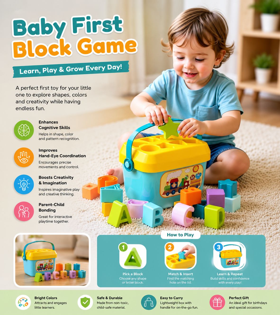 Baby First Block Game