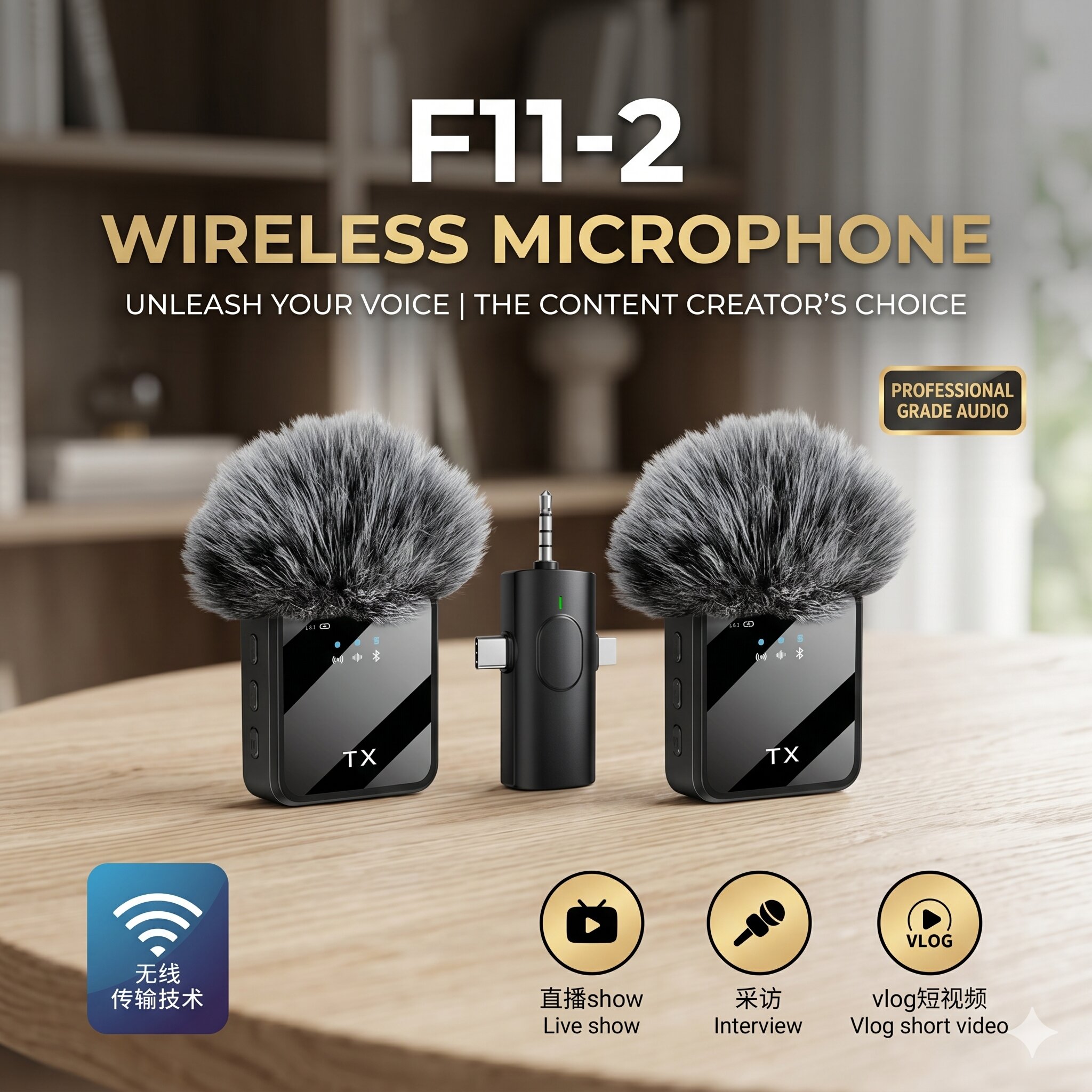 Wireless Lavalier Microphone