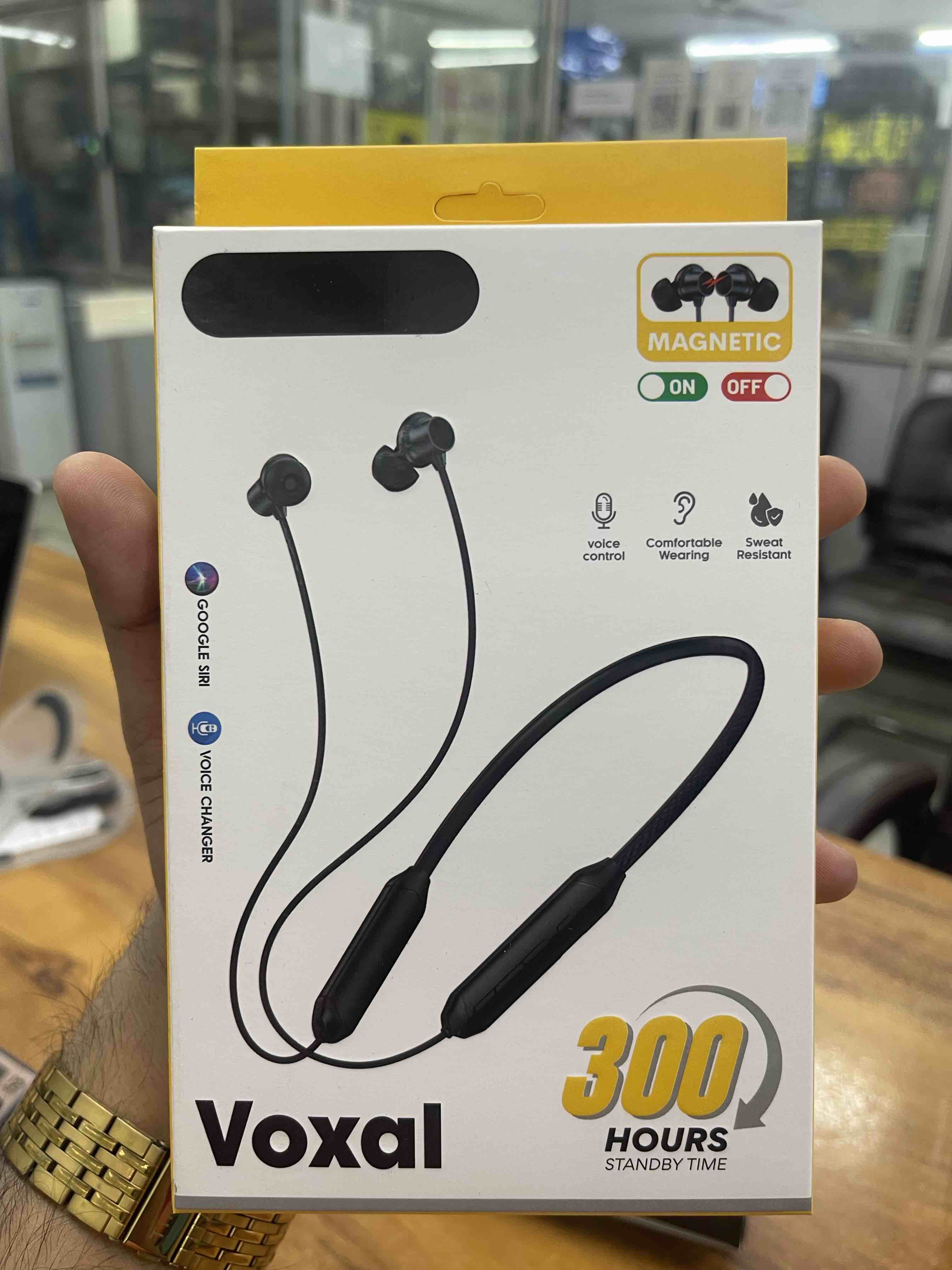 (2278) Your Logo Neckband with Magnetic On and Off, Voice Changer, Google and