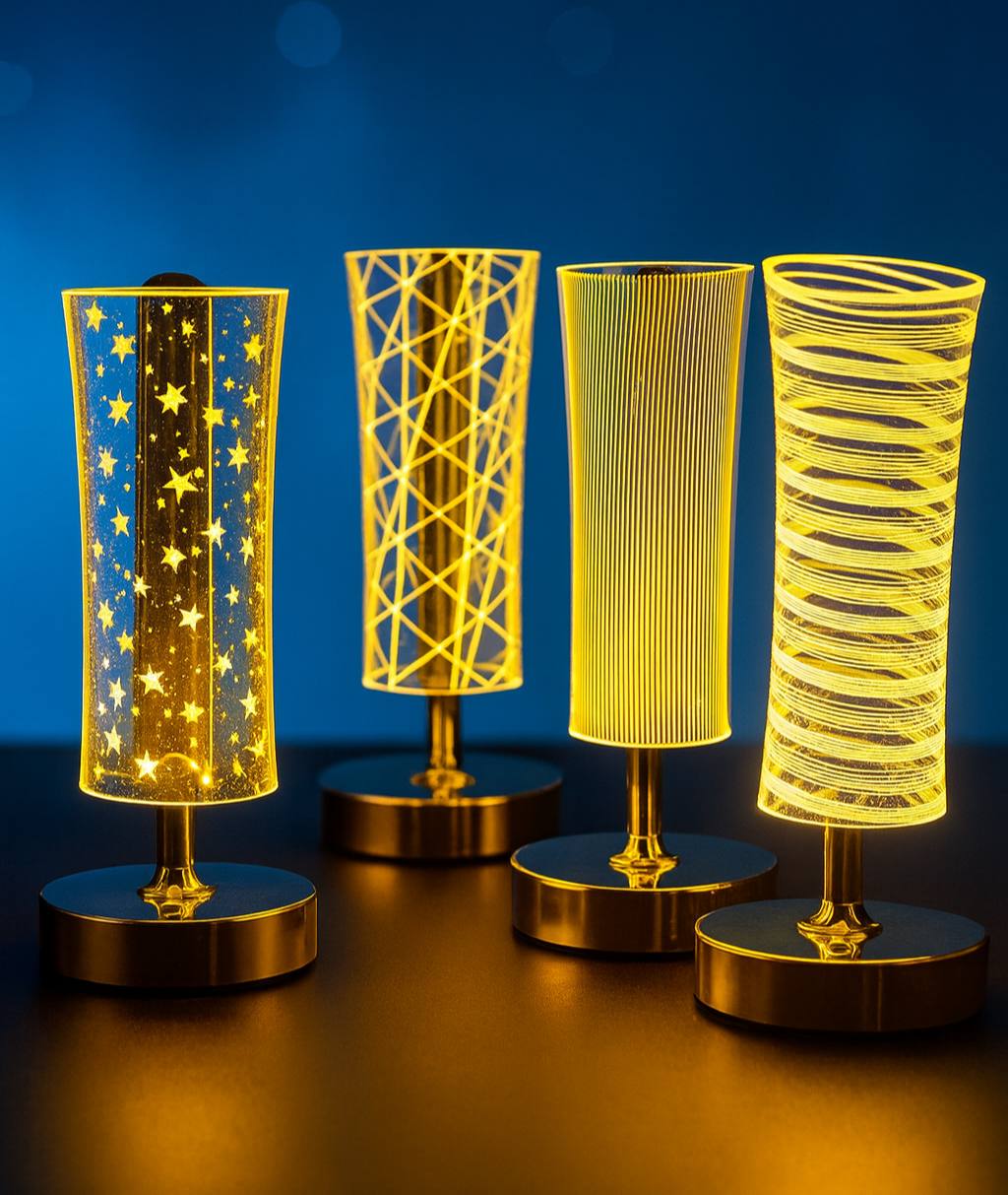 3 Mode Crystal Lamp