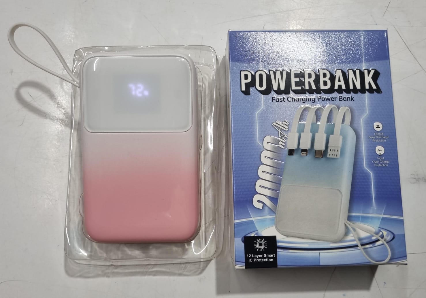 20000 mAh 22.5w Fast Charging Power Bank