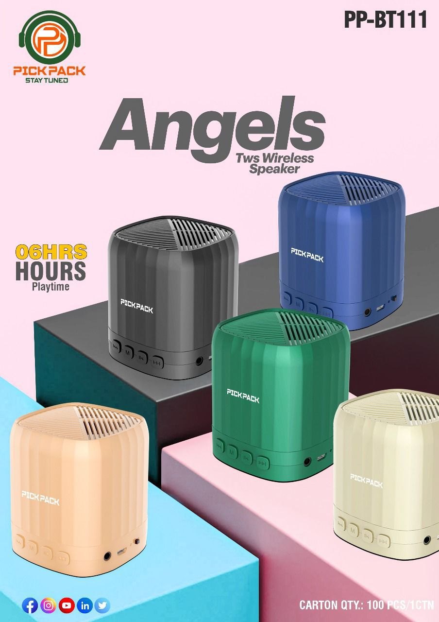 Mini Angel-Shaped Bluetooth Speaker