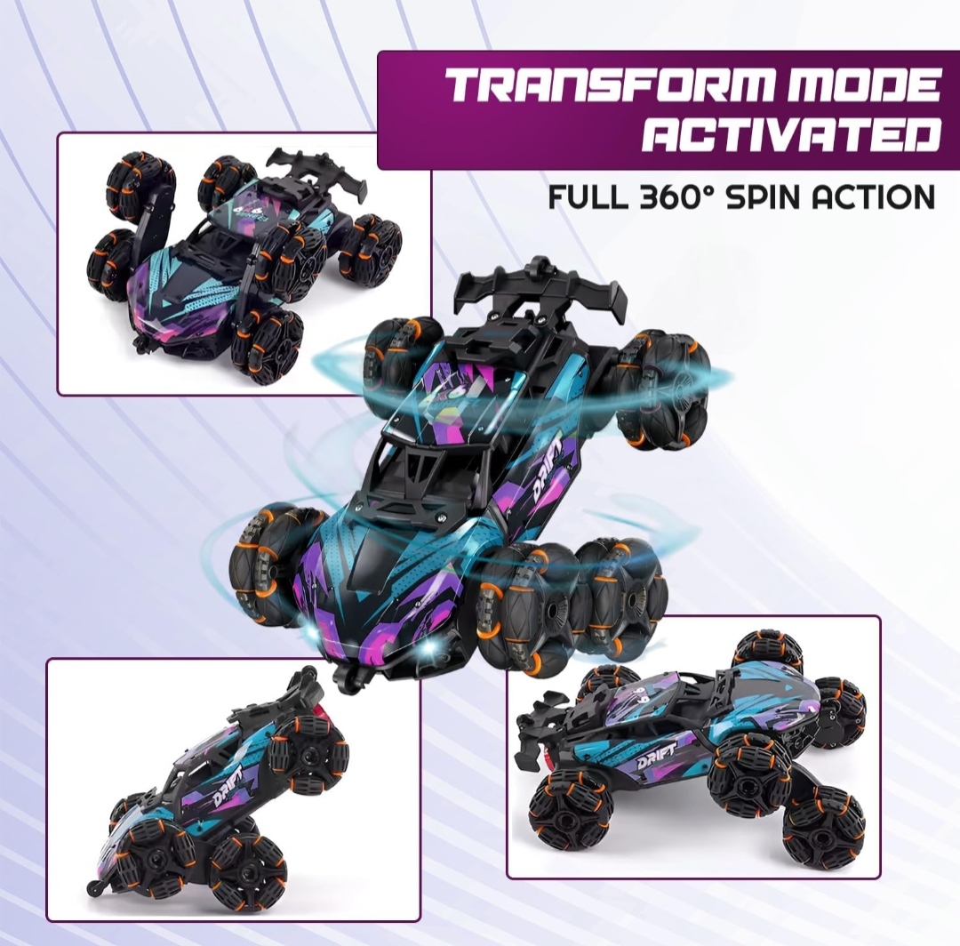 6 Wheel Stunt Rc Car