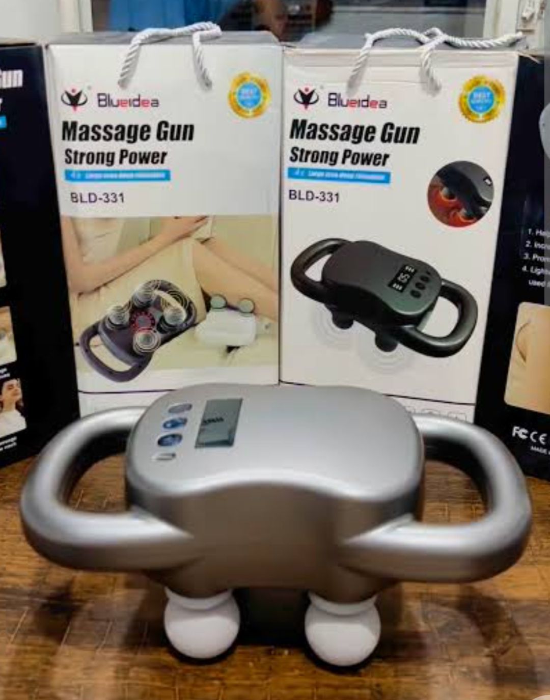 Four-Head Electric Massager