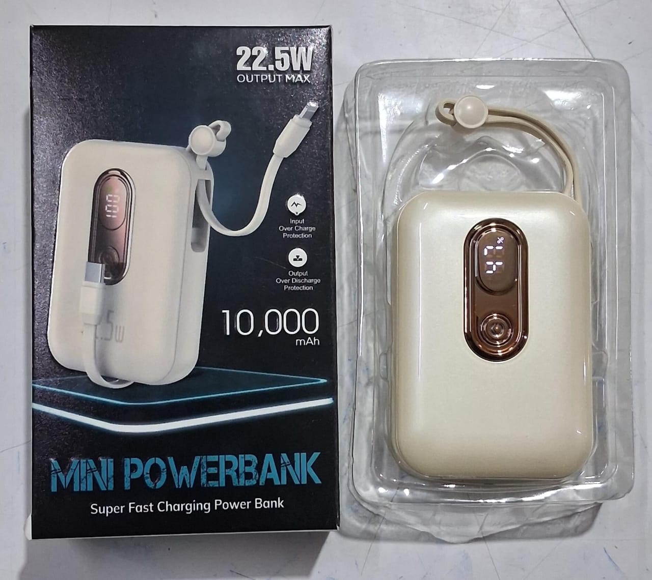 10000 mAh 22.5w Fast Charging Power Bank
