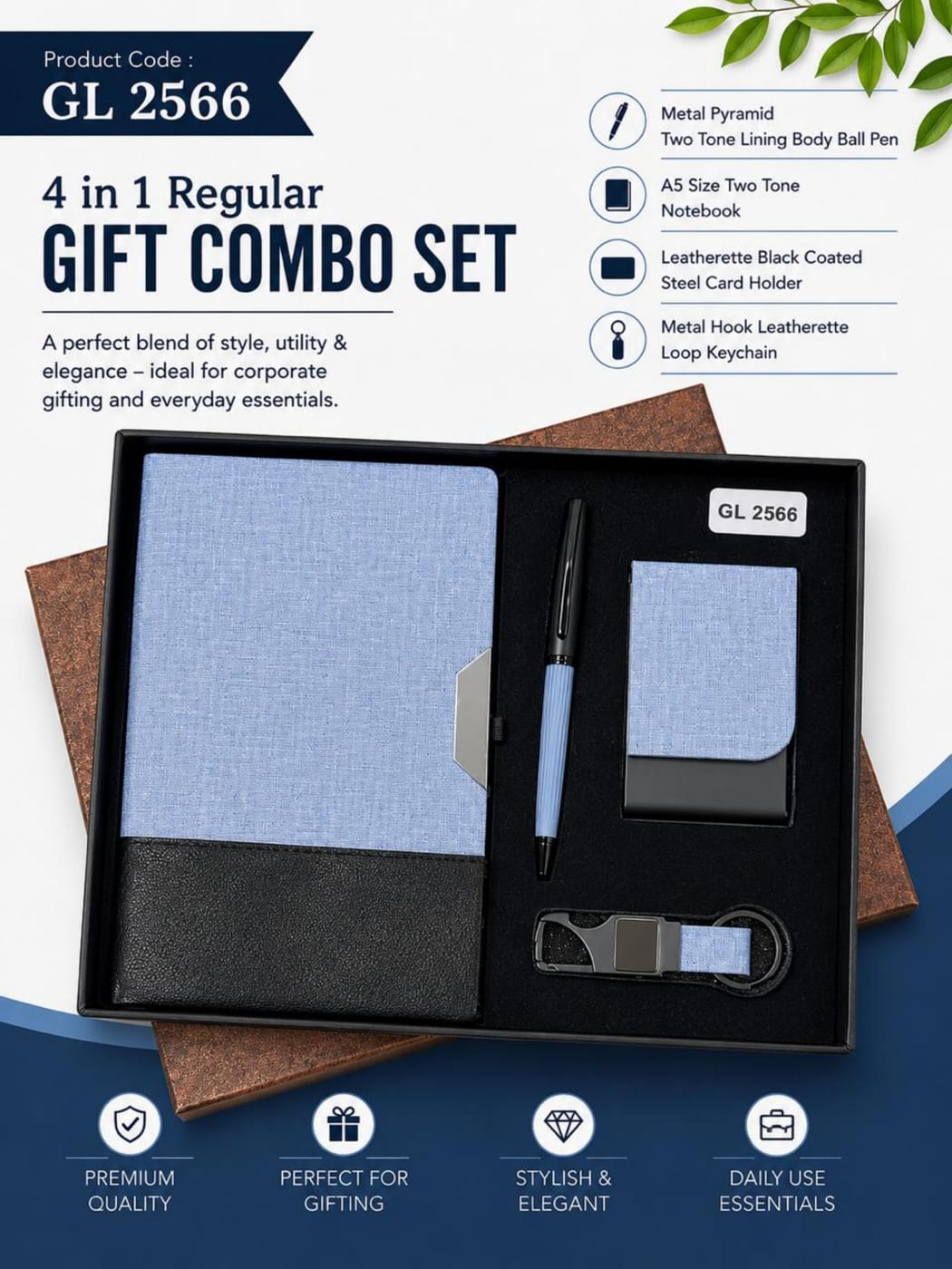 Four in one Sets — Blue/BK
