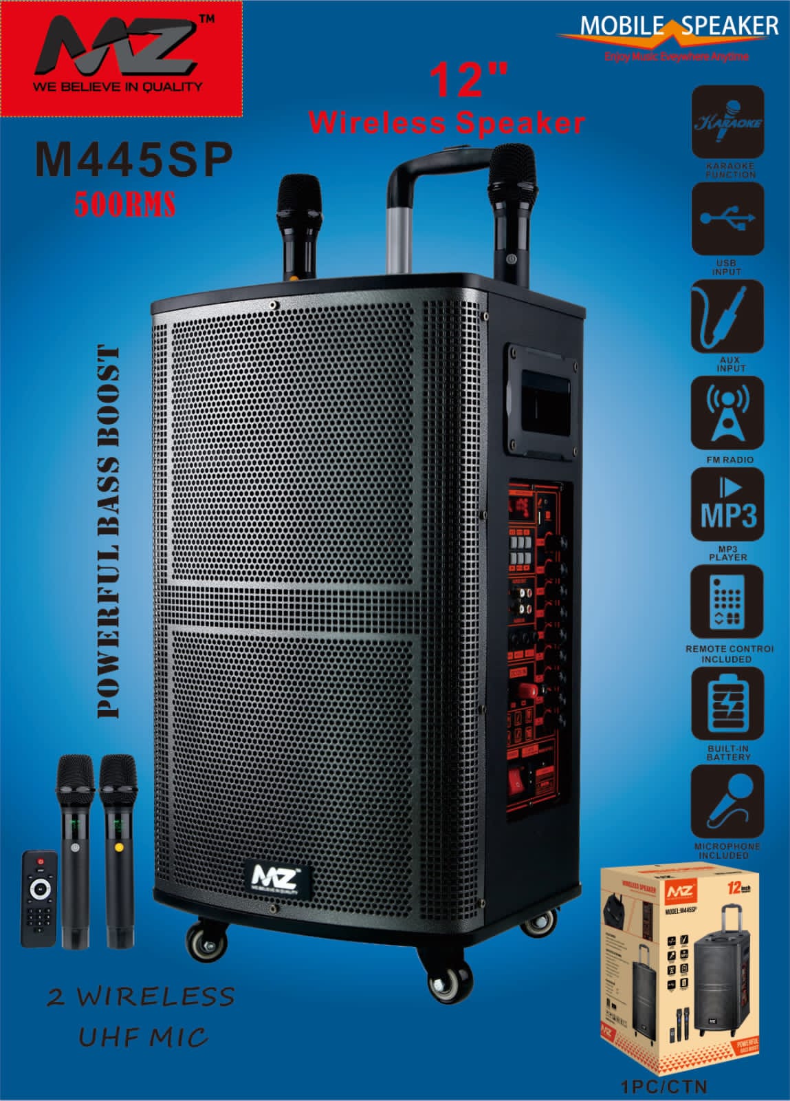 Bluetooth Trolley Speaker