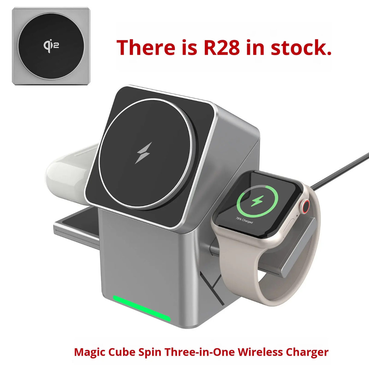 Three-in-One Wireless Charging Station
