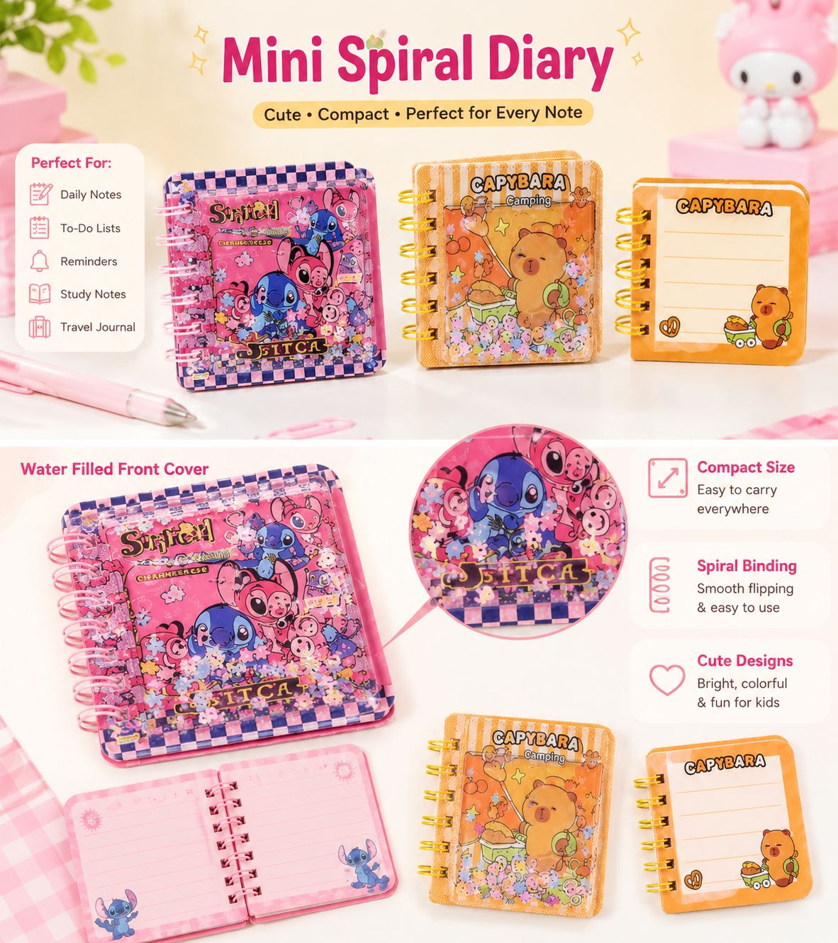 Kids Water Activity Diary