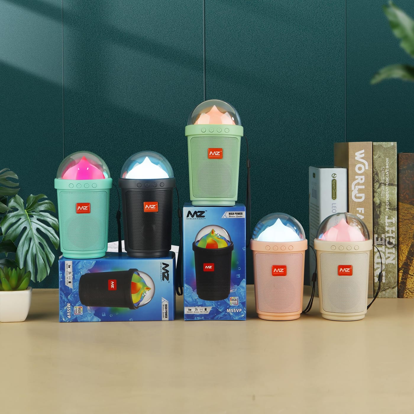 Ice Cream-Shaped Bluetooth Speaker