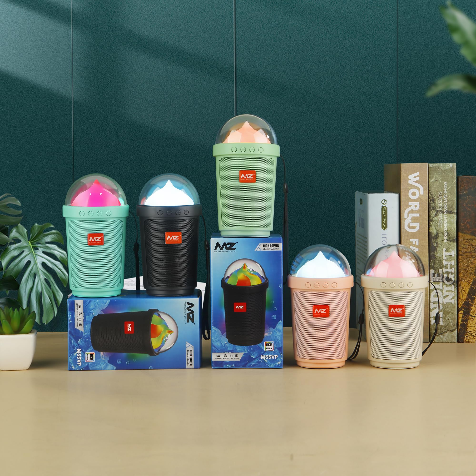 Ice Cream-Shaped Bluetooth Speaker