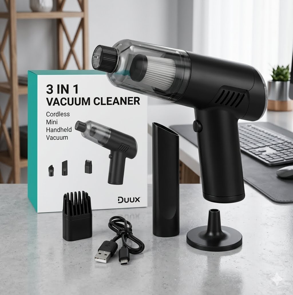 Three-in-One Vacuum Cleaner