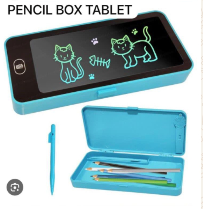 LCD Writing Tablet Pencil Box