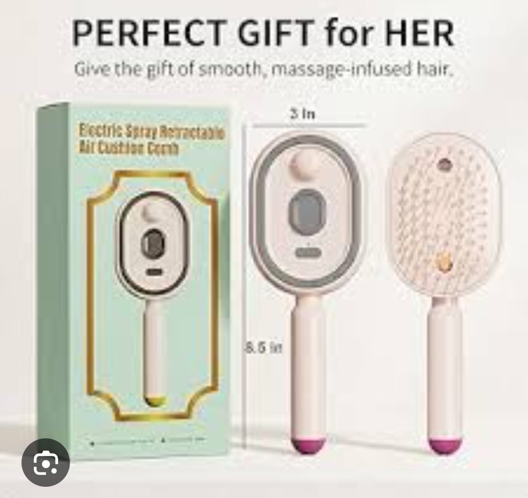 Electric Spray Hairbrush