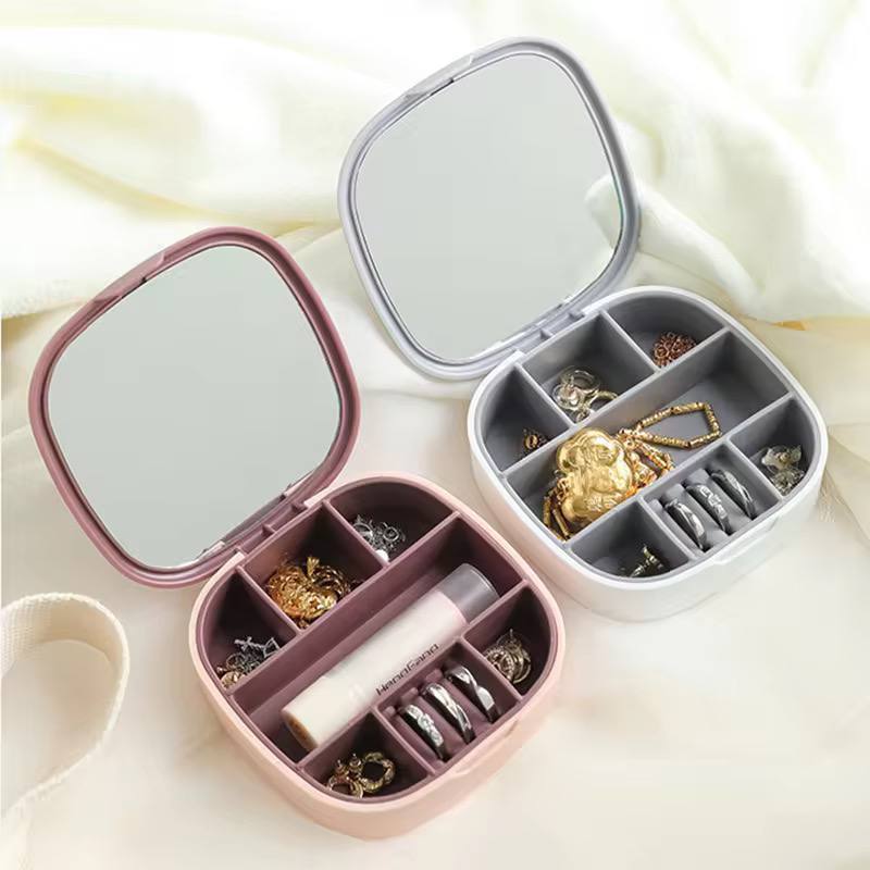 Mini Jewellery Organiser with Mirror