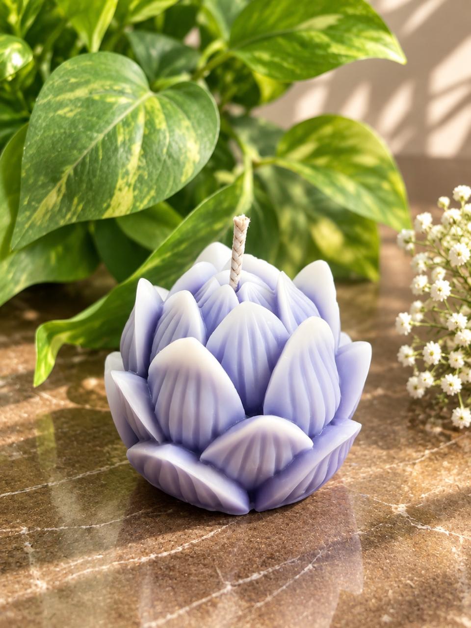 Lavender Lotus Candle