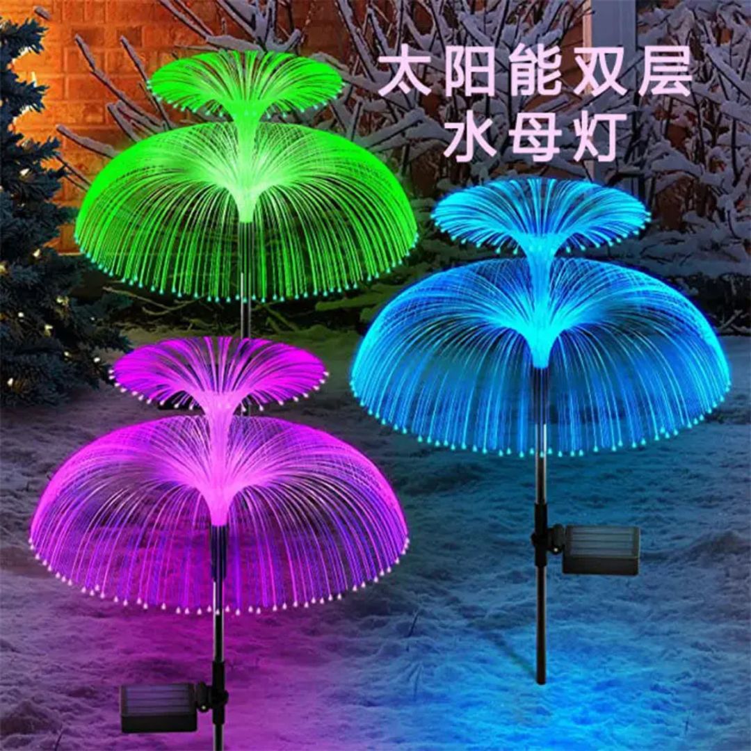 Solar Outdoor Rechargeable Jellyfish Light