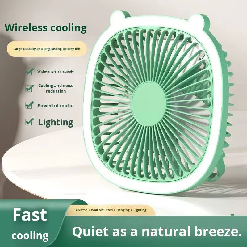 Hanging and Table LED Fan