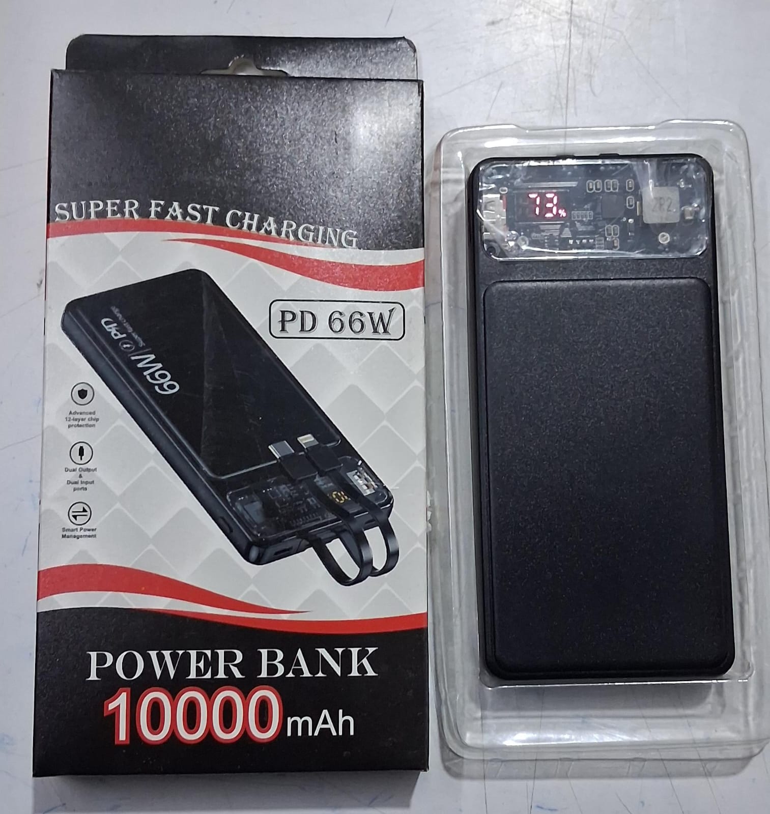 10000Mah PD Fast Charging Power Bank