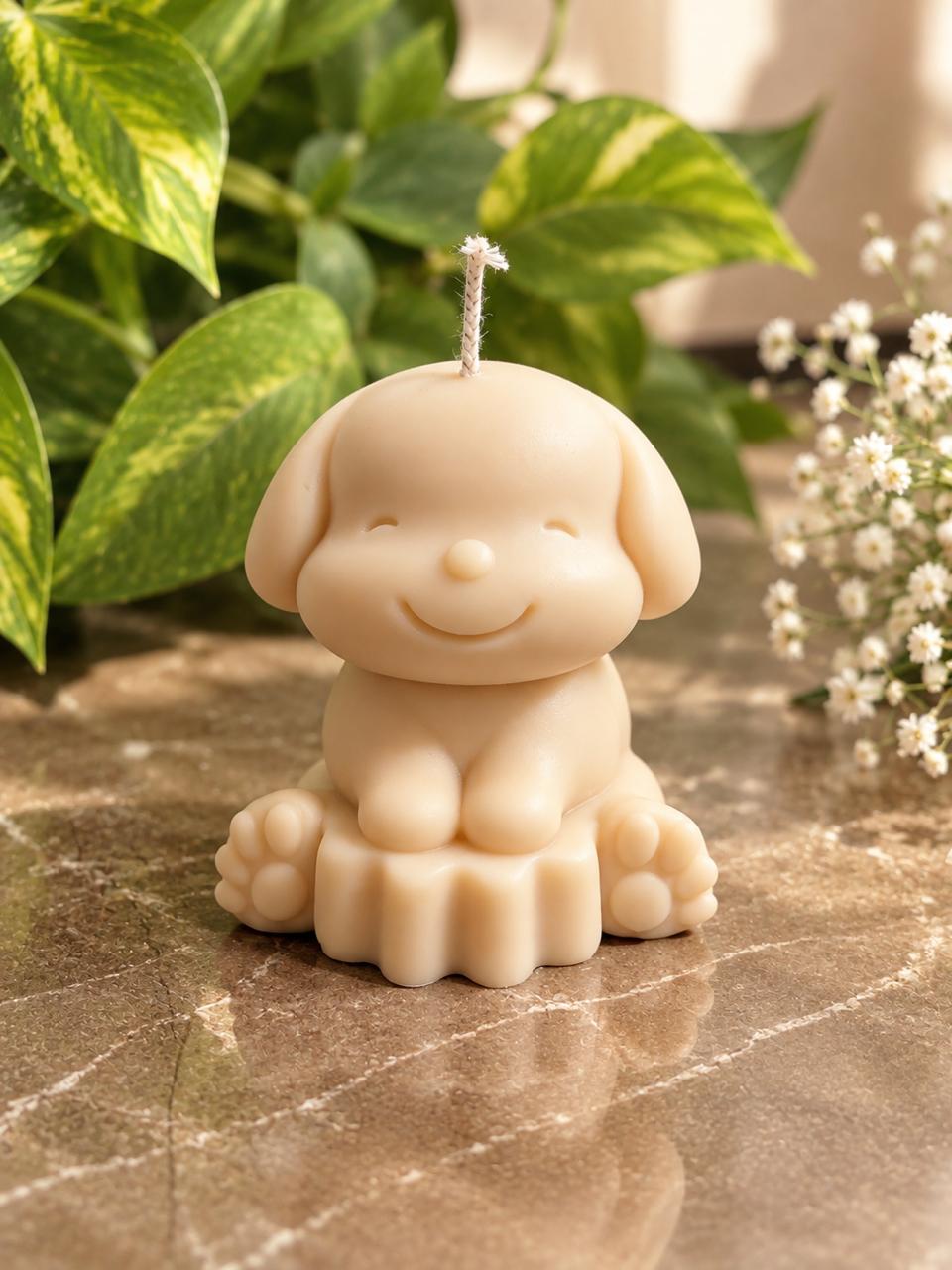 Puppy Candle
